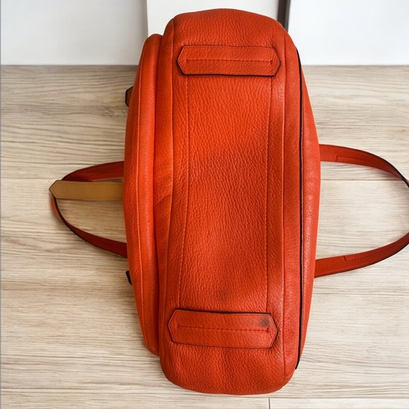 Reed Krakoff Soft Boxer Tote – Coral Leather Bag - Picture 9 of 13